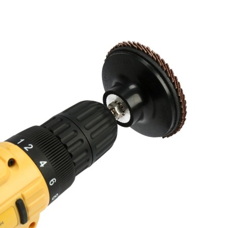 Circle of the petal end tundra, for a drill, M8, 75 mm, P60, 3 pcs.-5