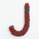 Cable toy "New Year's lollipop", up to 15 cm, up to 60 g, green/red