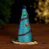 New Year's decor "Christmas tree cone with a star" mix
