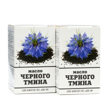Black cumin oil, 2 pcs. 100 capsules