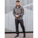 Sports costume men's ise, size 46, gray color