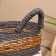 Wicker basket 30x30x35 cm