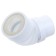 Hofra for the toilet "Ani Plast" K821, flexible, with release, 110 mm