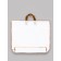 Package with a loop handle white 50 x 41 x 10 cm 80 μm