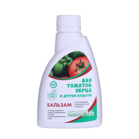 Balm based on wood vinegar for tomatoes, pepper and other crops, 250 ml