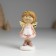 Polystone souvenir "Angel in a pink dress and apron" MIX 4.5x3.5x9.5 cm