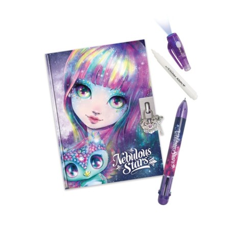Personal diary for girls Nebulous Stars Isadora