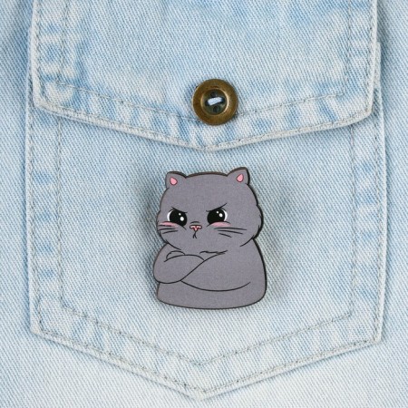 Wooden icon "cat", 3.2 x 4 cm-4