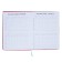 School diary for grades 5-11, PVC cover, Neon, fuchsia