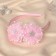 Hair cap "chosen" star, 0.9 cm, pink