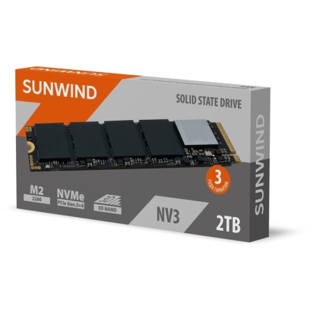 SSD Sunwind PCIe 3.0 X4 2TB SWSSD002TN3 NV3 M.2 2280-2