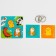 Metal puzzle with puzzles and stickers "animals", mix