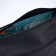 Children's sports bag for a boy with a zipper, an outer pocket, blue/black color