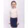Turtleneck for girls, height 140 cm, pink color