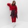 Women's costume (sweatshirt and trousers) Mist Punk with embroidery, p. 44-46, red