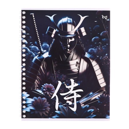 Notebook of 48 sheets in a cage, on a crest, "armor", cover covering cardboard, mix-1