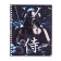 Notebook of 48 sheets in a cage, on a crest, "armor", cover covering cardboard, mix