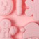 Baking uniform “New Year's gifts”, silicone, 20 × 12.7 × 1.7 cm, 14 cells, pink color