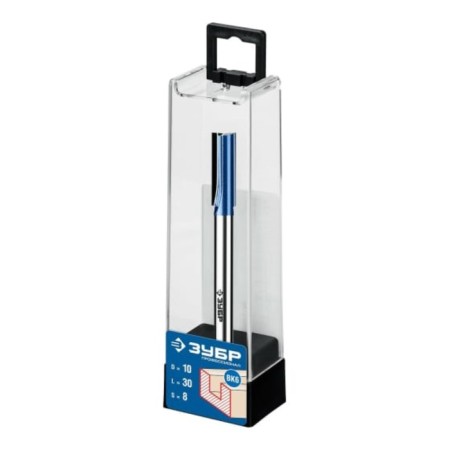 Frases groove bison 28755-10-30, straight, with cutters, shank d = 8 mm, 10 x 30 mm-2