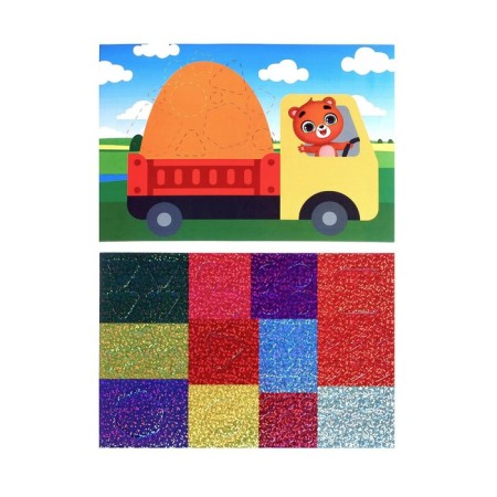 Stylenaya mosaic "Funny truck"-2