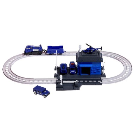 Railway "Police Party", works from batteries-1