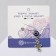 Pin-shaped pins “Protection from the evil eye”, cross, 2.2 cm, white-blue color in silver