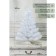 Artificial Christmas tree "Pearl" 60 cm, D of the lower tier 45 cm, 84 branches