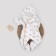 Kinderlitto children's overalls “New fantasy. Rainbow ", height 62-68 cm