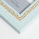 Photo frame plastic 13x18 cm "Mosaic and gold mica" 21.5x16.8 cm