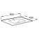 Sink Roca Victoria Nord Unik, 80 x 46 cm, 32799c000