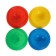Plant -based plasticine set 4 colors, 80 g, happycolor, mix