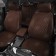 Auto-Cherkhly for Skoda Octavia A7 since 2013-2017, hatchback, sedan, station wagon, perforation, eco-leather, chocolate color