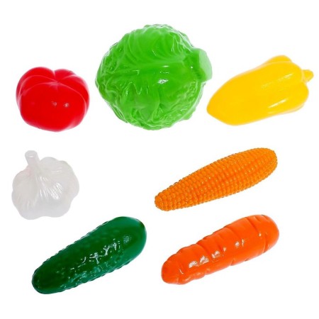 Set "Vegetables", 7 items, in a grid-1