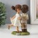 Polystone souvenir "kids on a walk - the first kiss" 9,5x4.5x12.5 cm
