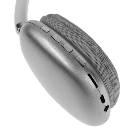 Wireless headphones P9, invoices, BT 5.0, microphone, jack 3.5 mm, 150 mAh, gray-5