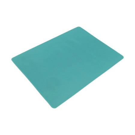 Silicone rug for a bowl, 40 x 30 cm, green-1