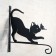 201-002b bracket 201-002b cat with a butterfly 29x2x30 cm