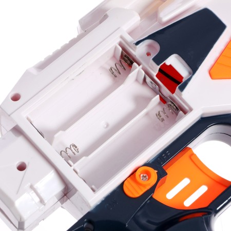 Blaster War Soul Gun Pro, shoots soft bullets, works from batteries-14