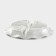 Menzhitsa ceramic 4 cells "Airiousness", 19 × 3 cm, white color