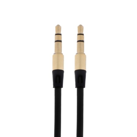 Audio CablexPert CCAB-01-35MM-1MB, Jack 3.5 mm (M) -Jack 3.5 mm (M), 1m, black-1