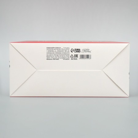 Folding box "with NG", 22 x 30 x 10 cm, new year-5