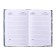 Diaumer of the undathed A5, 128 sheets "Flowers. Pattern", hard cover, glossy lamination