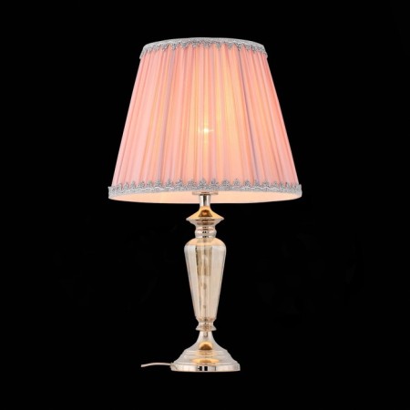ST LUCE bedside lamp. SL965.104.01. Vezzo. 1x60 W, E27, 32x32x54 cm, chromium color-1
