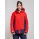 Ski jacket female winter, size 54, red color