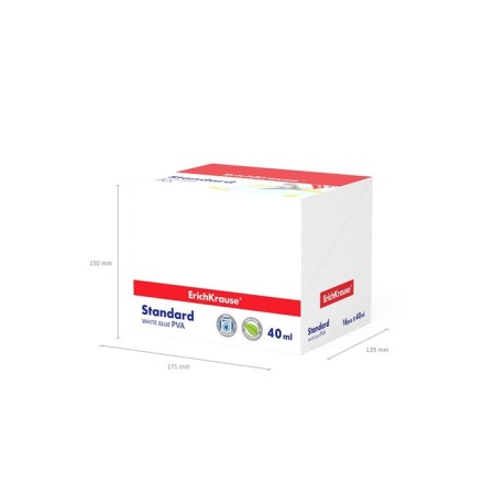 PVA glue Erichkrause Standard, 40 ml-4