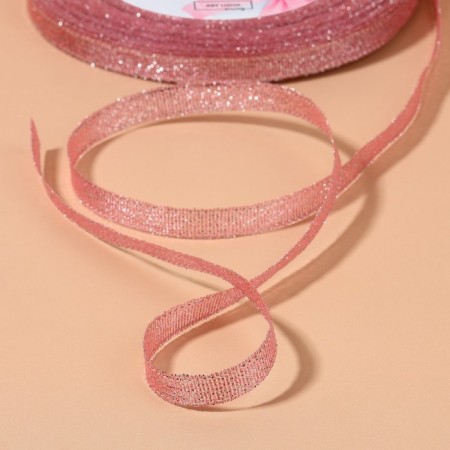 Boydovy tape, 6 mm, 23 ± 1 m, pink color No. 013-2