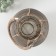 Click Plastic for 1 candle "Amphora" brown 11x20x26 cm