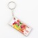 Wooden keychain "Happy Business", 5.7 x 2.5 cm