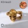Ring "Right" Skull, color black gold, dimensionless
