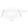 Pointed-built lamp Arte Lamp Mira A2861PL-1BK, GU10, 35 W, 8x2.2x2.2 cm, black